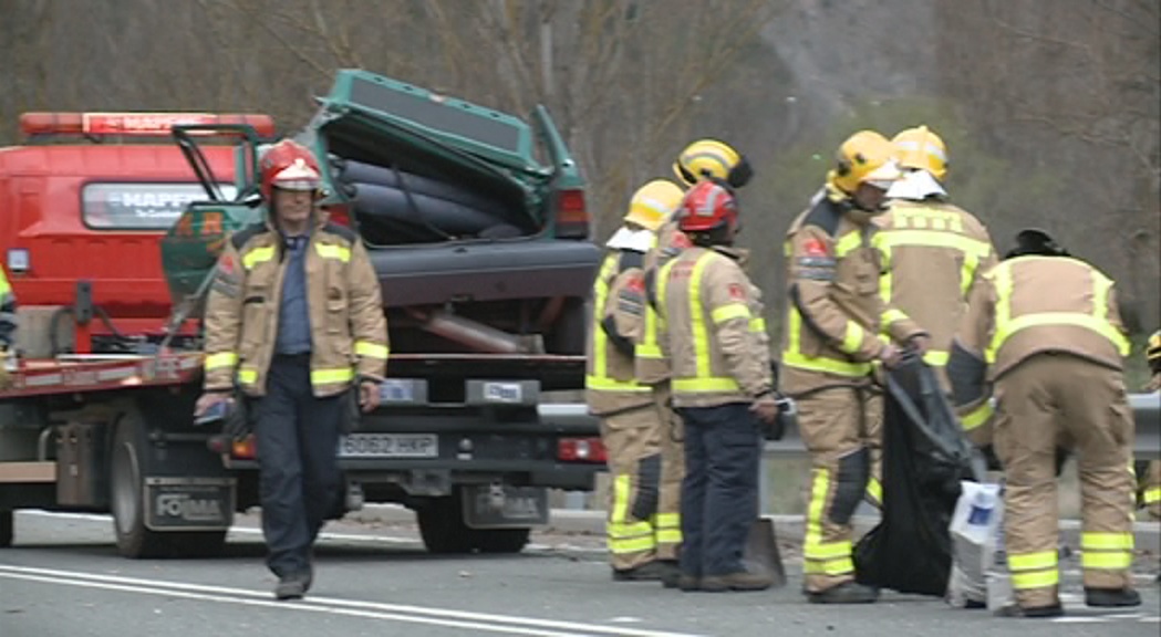 Continuen a l'UCI les dues nenes ferides de gravetat en l'accident a l'N-145