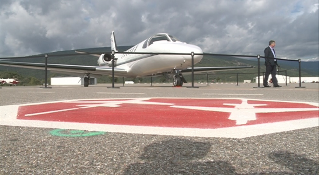 L'empresa andorrana de serveis d'aerotaxi des de l'aeroport Andorra-la Seu comença a operar