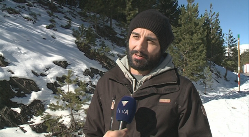 L'actor Alain Hernández de "Palmeras en la nieve" roda a Andorra el seu proper film