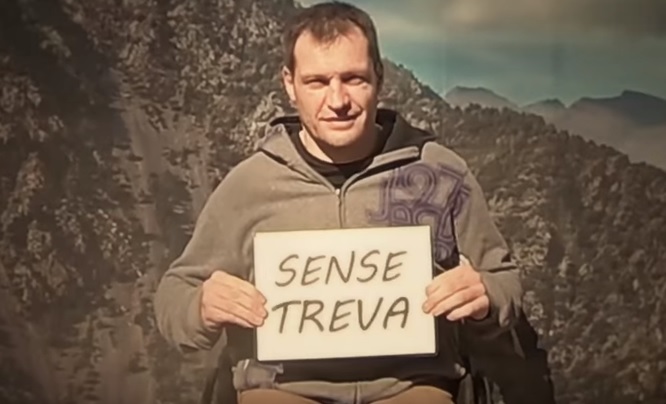 Albert Llovera, un dels protagonistes del nou videoclip de Sopa de Cabra