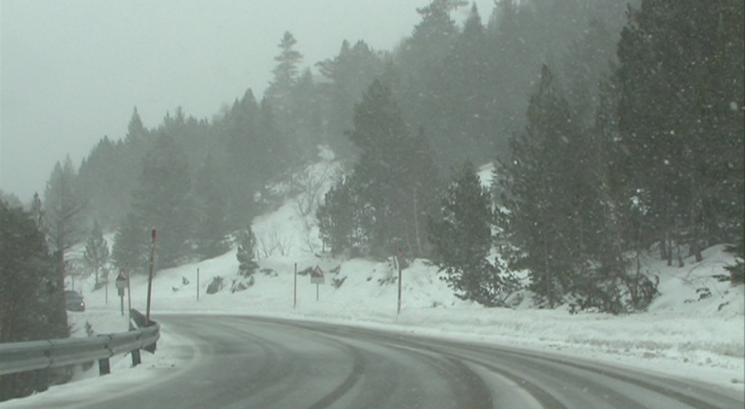 Alerta de nevades a tot el país