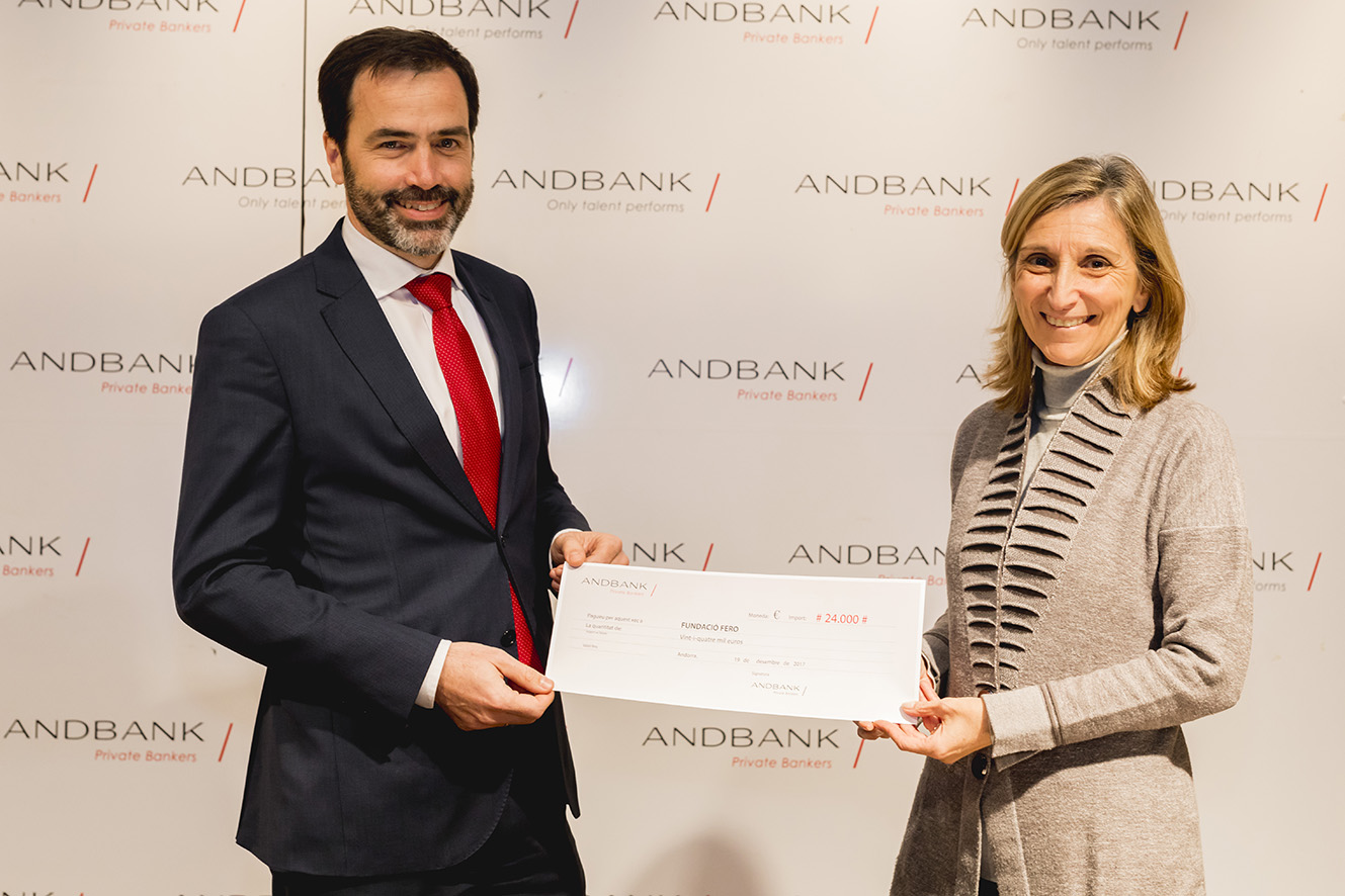 Andbank dona 24.000 euros a Fero