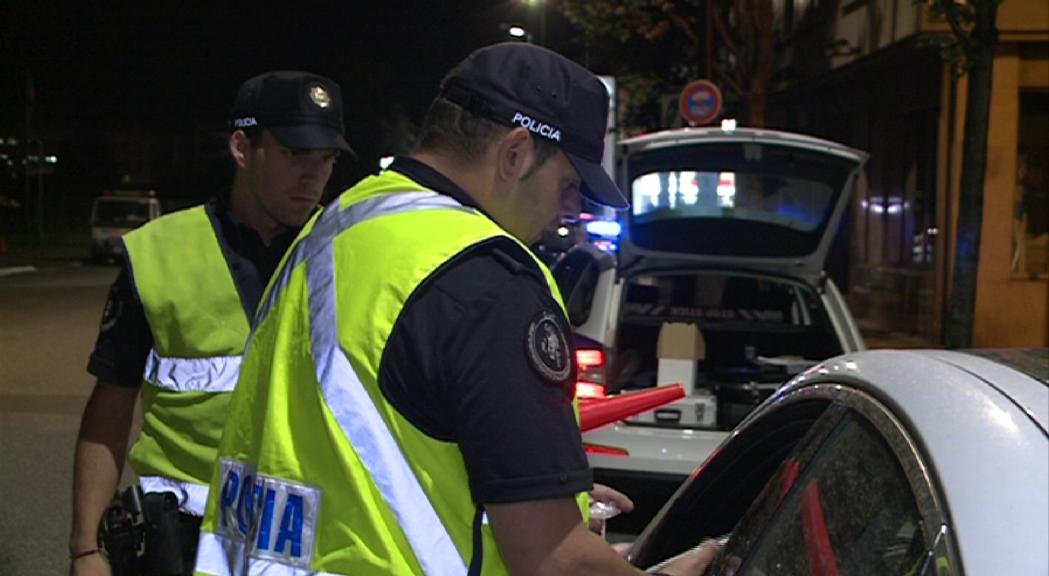 Un 10% dels controls d'alcoholèmia nocturns són positius 