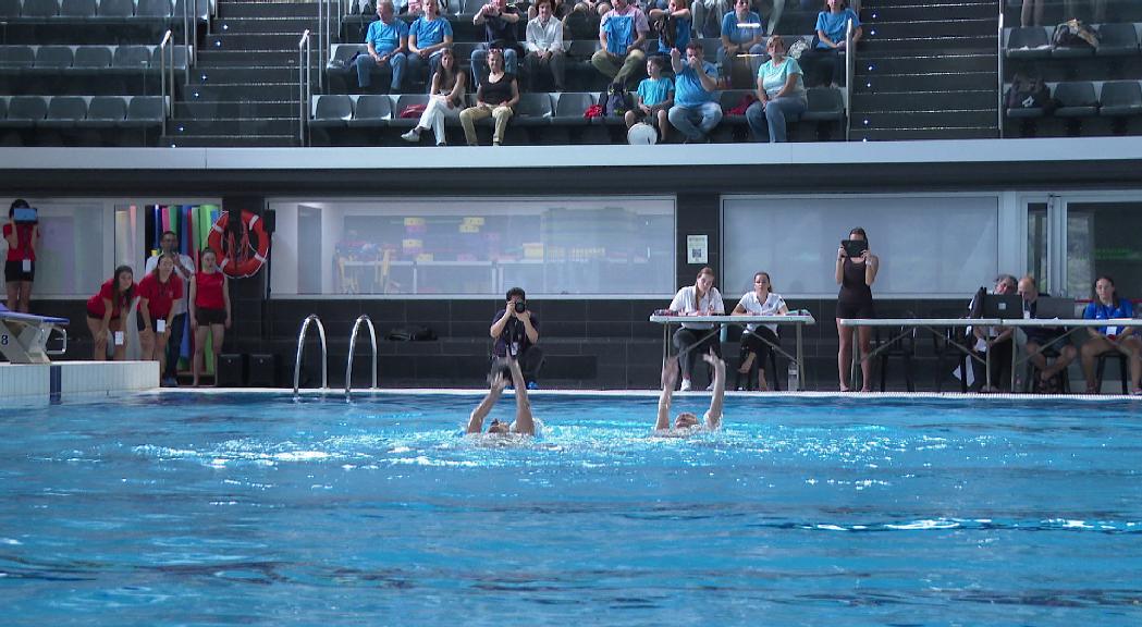122 sincronistes participen en el Campionat d'Andorra de natació artística