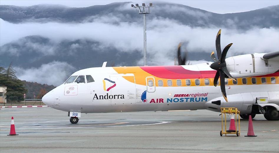 L'aeroport d'Andorra-la Seu i els desviaments de vols a L