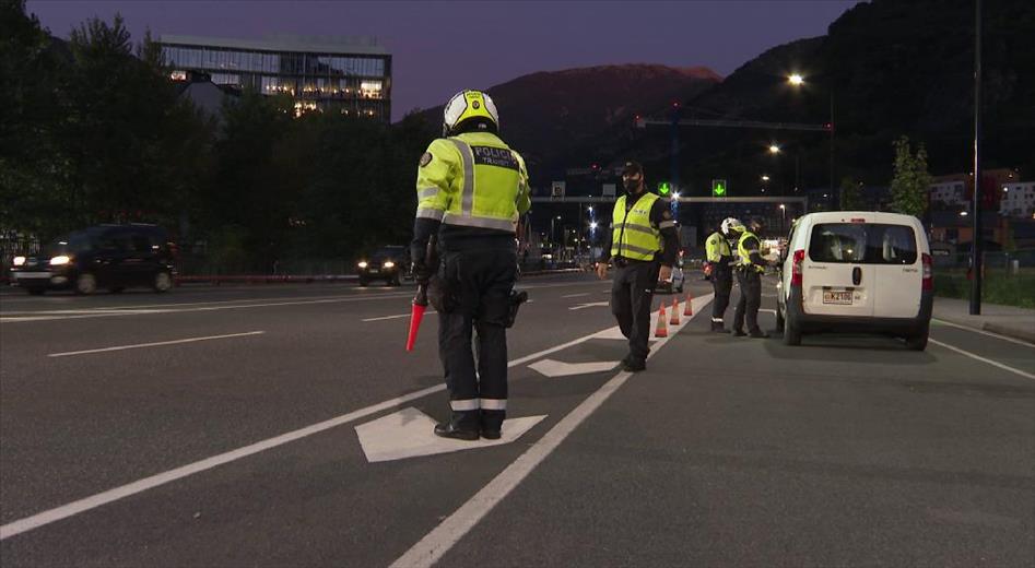 La Policia ha detingut una quinzena de persones entre divendres i