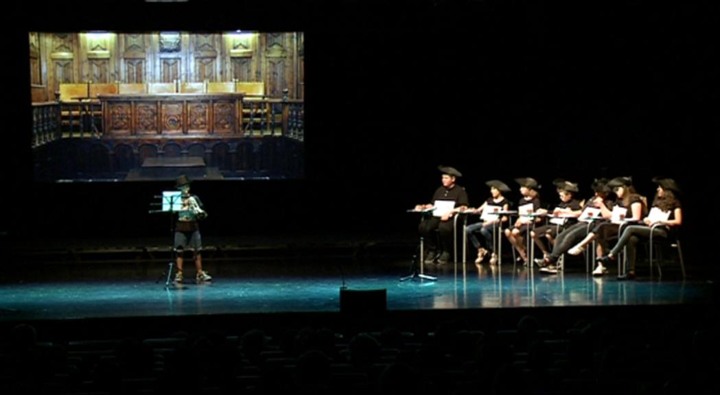 Uns 200 alumnes de l'Institut de Música d'Andorra la Vella tanquen el curs amb un concert
