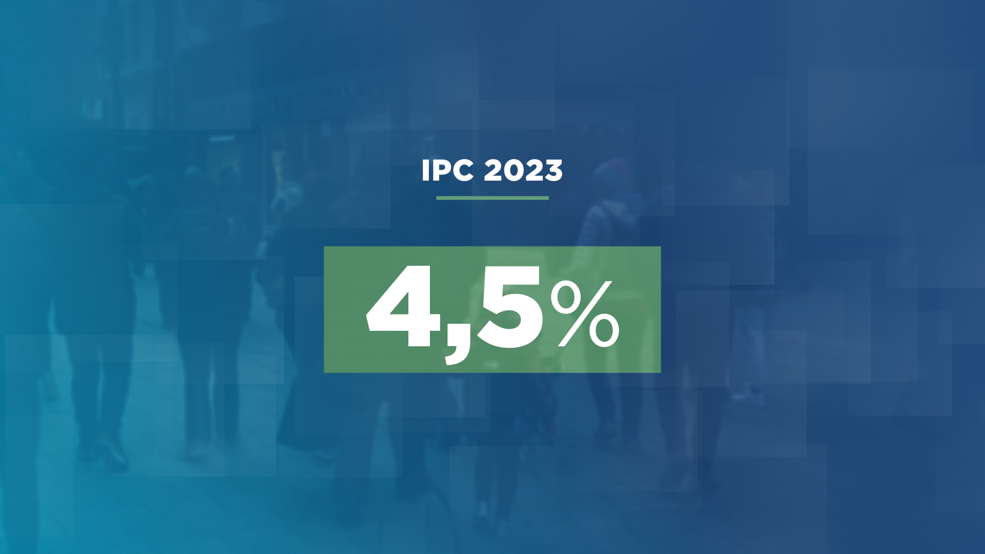 2023 tanca amb l'IPC al 4,5% 