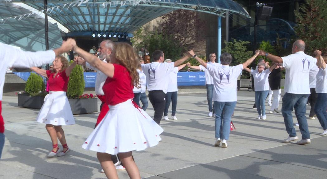 7 colles sardanistes han participat aquesta tarda de dissabte en 