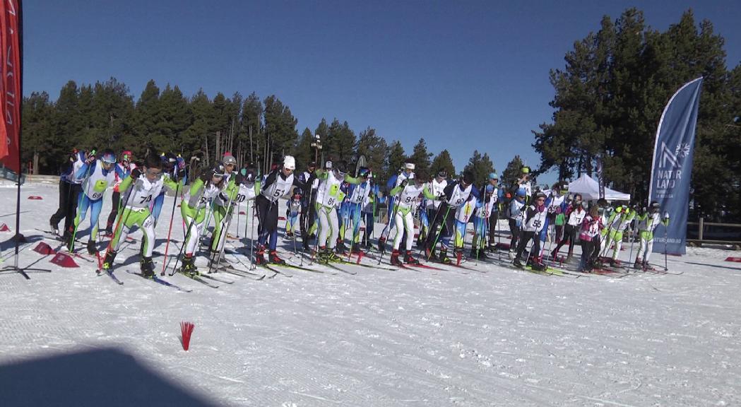 300 esquiadors participen en la Festa del Nòrdic i la Marxa Andorra Fons