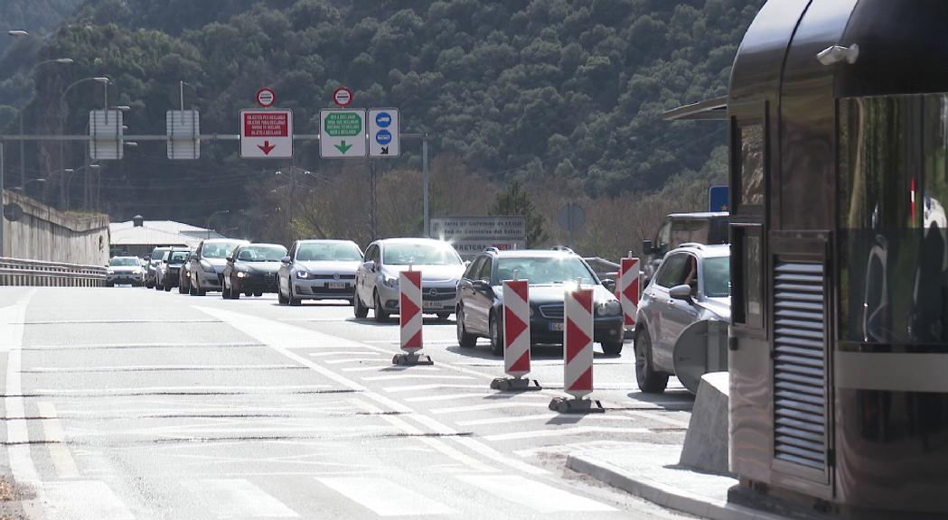 64.700 vehicles entren a Andorra per Setmana Santa, un 12% més que les previsions de Mobilitat