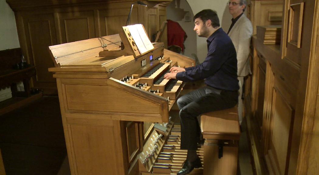 Aaron Ribas tanca el Festival Internacional d'Orgue