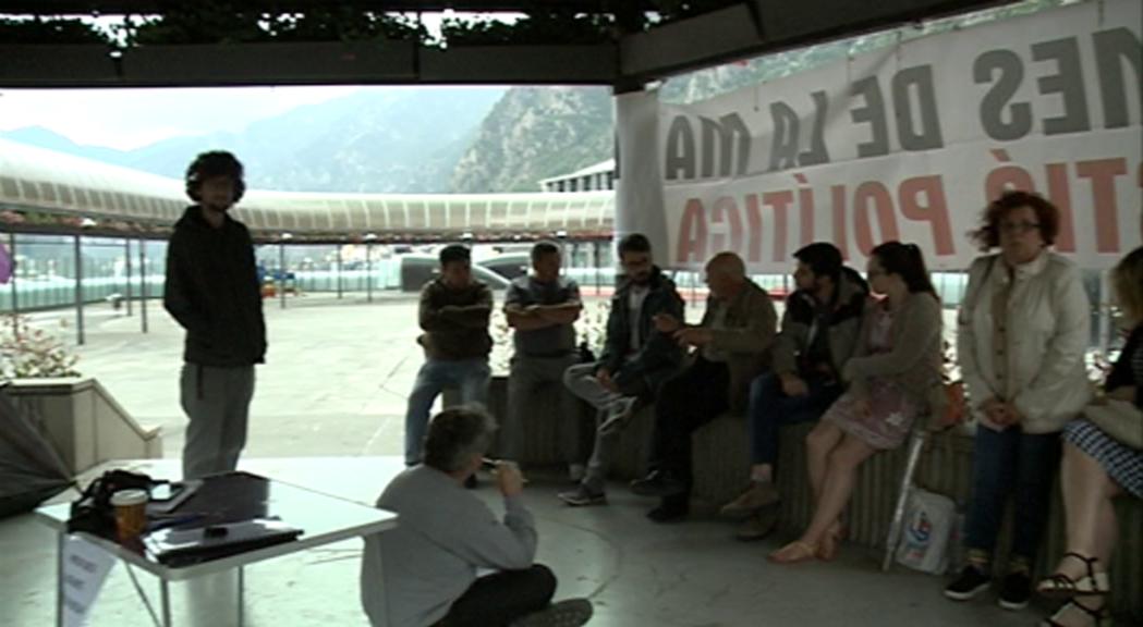 L'acampada contra els preus dels lloguers denuncia una "emergència social"