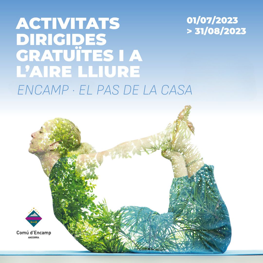 Les activitats dirigides esportives a l'aire lliure d'Encamp comencen aquest dissabte