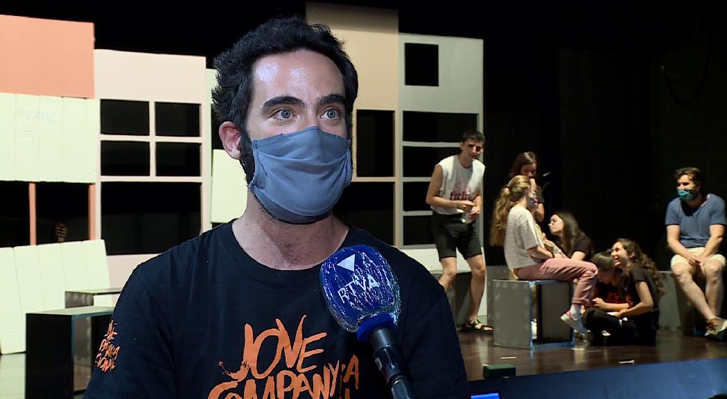 L'actor Oriol Guillem, sobre els riscos del teatre per la Covid-19: "és més segur que moltes altres coses"