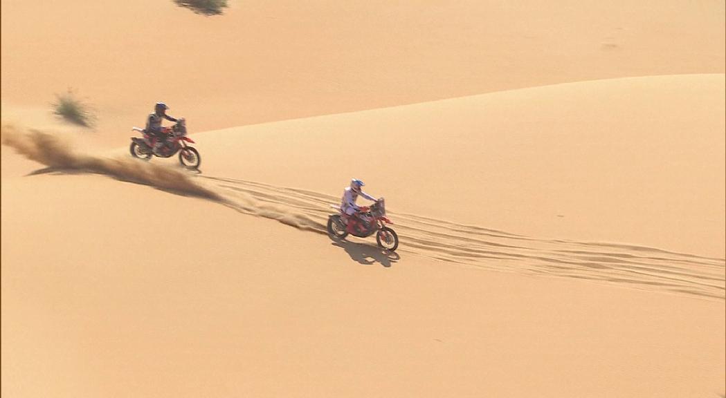 Adrien van Beveren es manté tercer de la general del Dakar