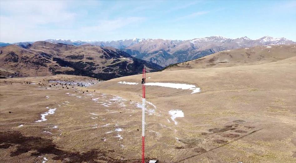 Tots els aerogeneradors del parc eòlic estaran a Canillo m