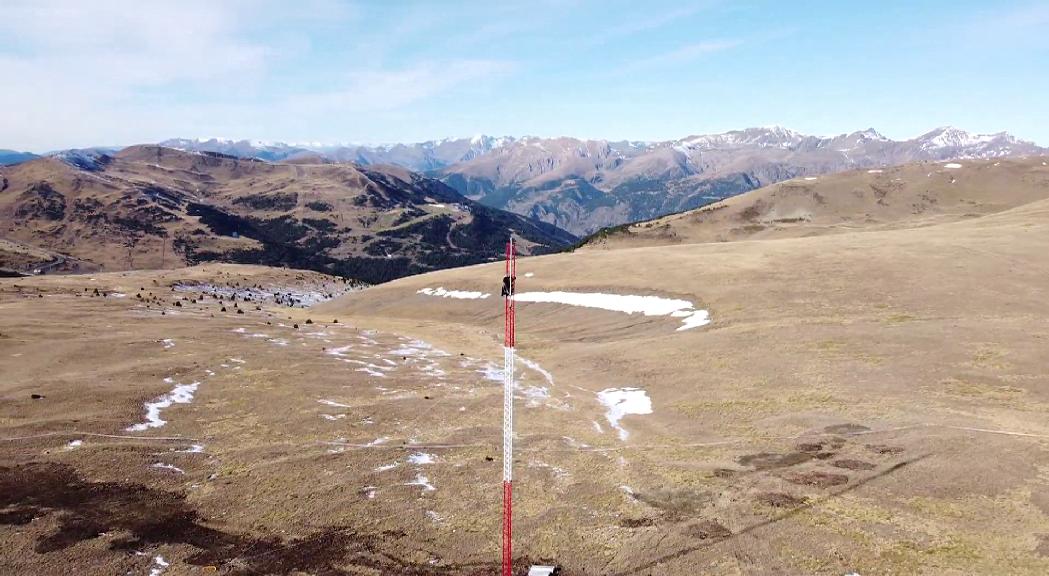 Els aerogeneradors del parc eòlic del Pic del Maià estaran a Canillo