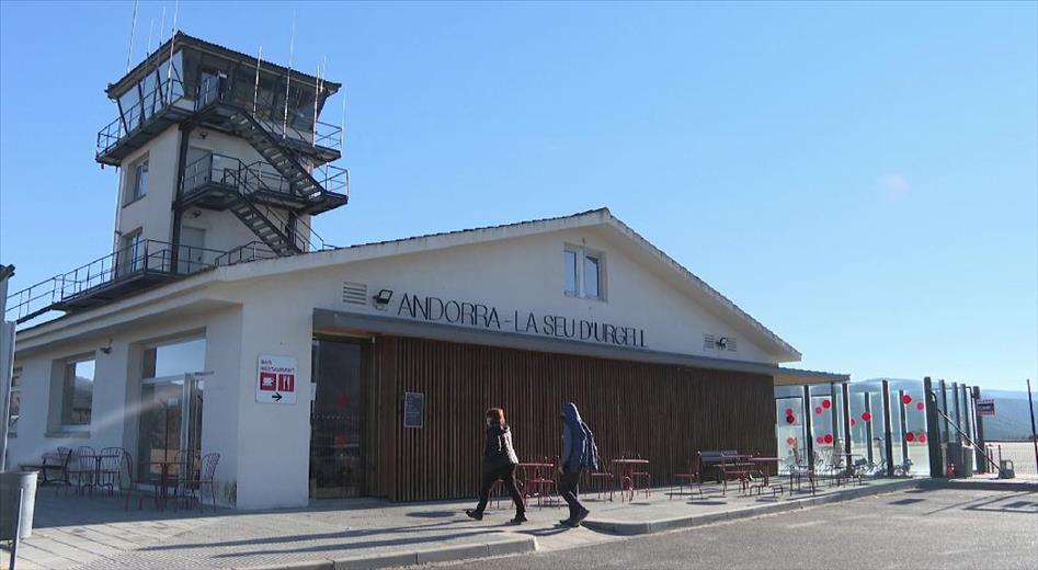 La connexió entre l'aeroport d'Andorra-La Seu