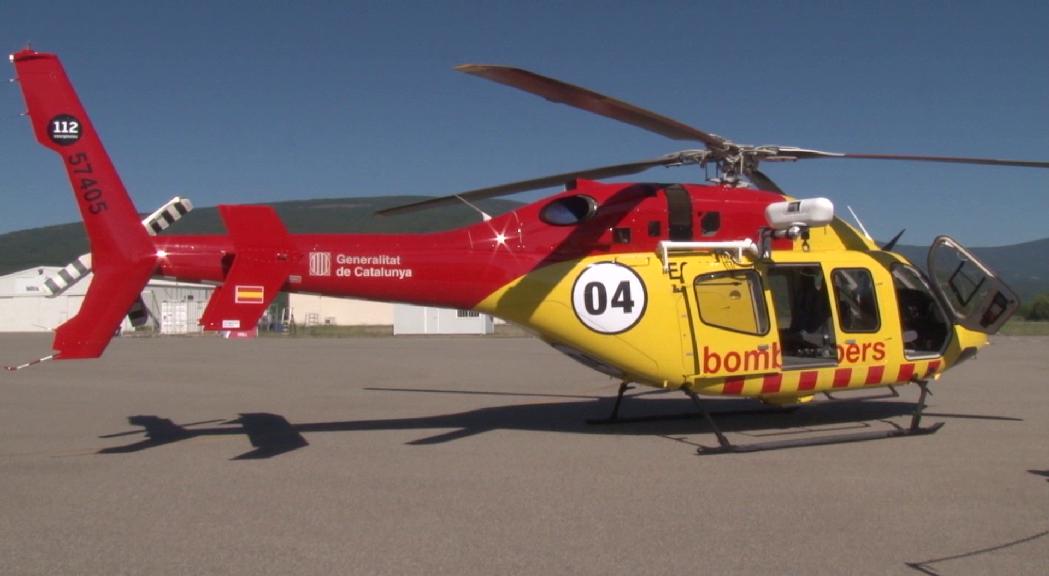 L’aeroport d'Andorra-la Seu, base permanent d'un nou helicòpter medicalitzat