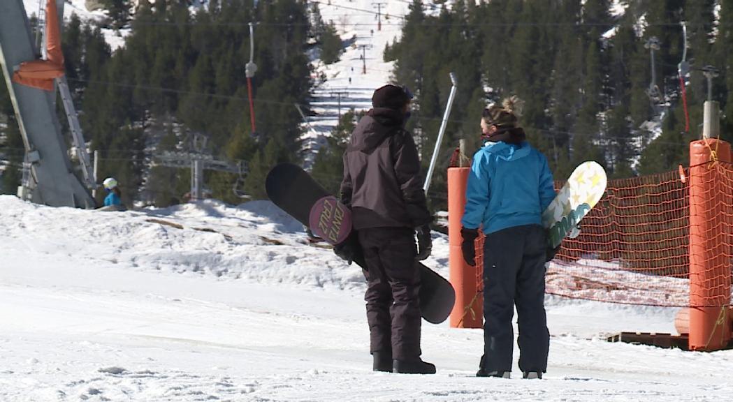 Poca afluència a pistes en el darrer cap de setmana de la temporada