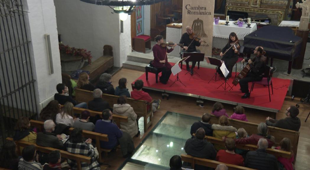 Aforament complet amb passaport Covid per al sisè cicle de la Cambra Romànica