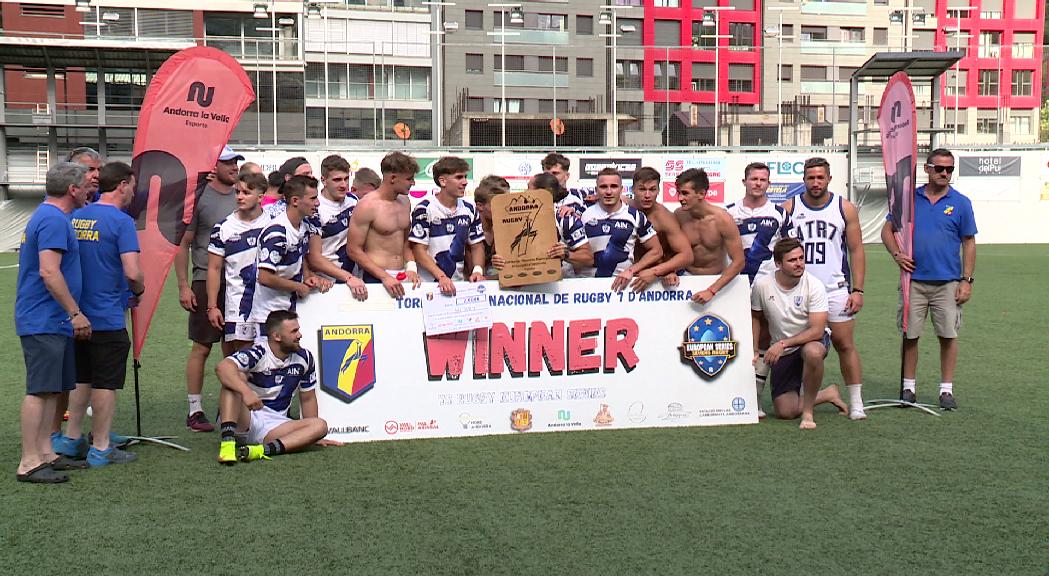 Ain Sevens i Esprit Sud, vencedors del segon Torneig Internacional de Rugbi de 7 d'Andorra