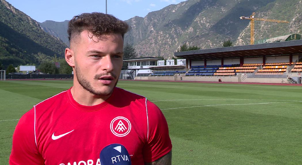 Alende, sobre el debut del FC Andorra contra l'Oviedo a la Lliga SmartBank: "Estic convençut que anirem a guanyar i que ho aconseguirem"