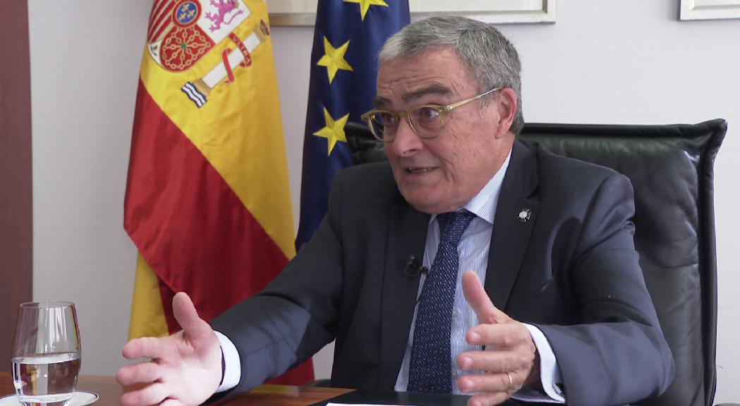 L'ambaixador espanyol creu que és una contradicció no tenir doble nacionalitat amb Andorra