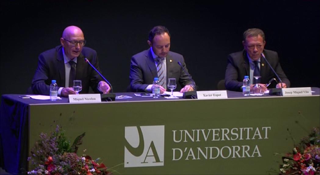 Ampliar els espais, nou repte de la Universitat d'Andorra