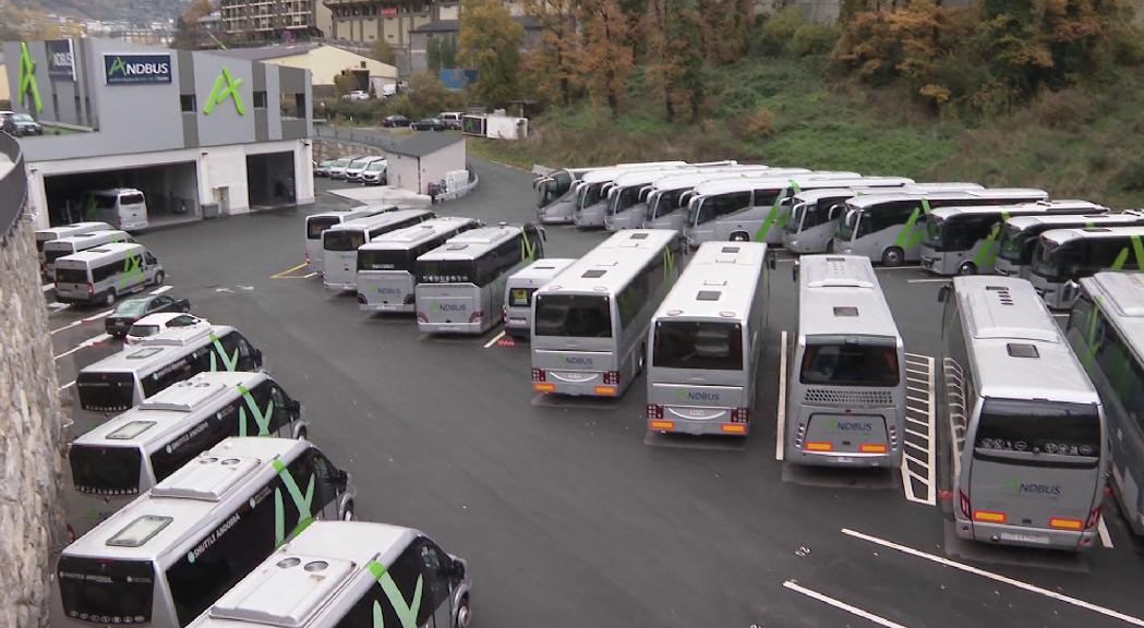 Andbus registra pèrdues d'un 60% respecte el 2019