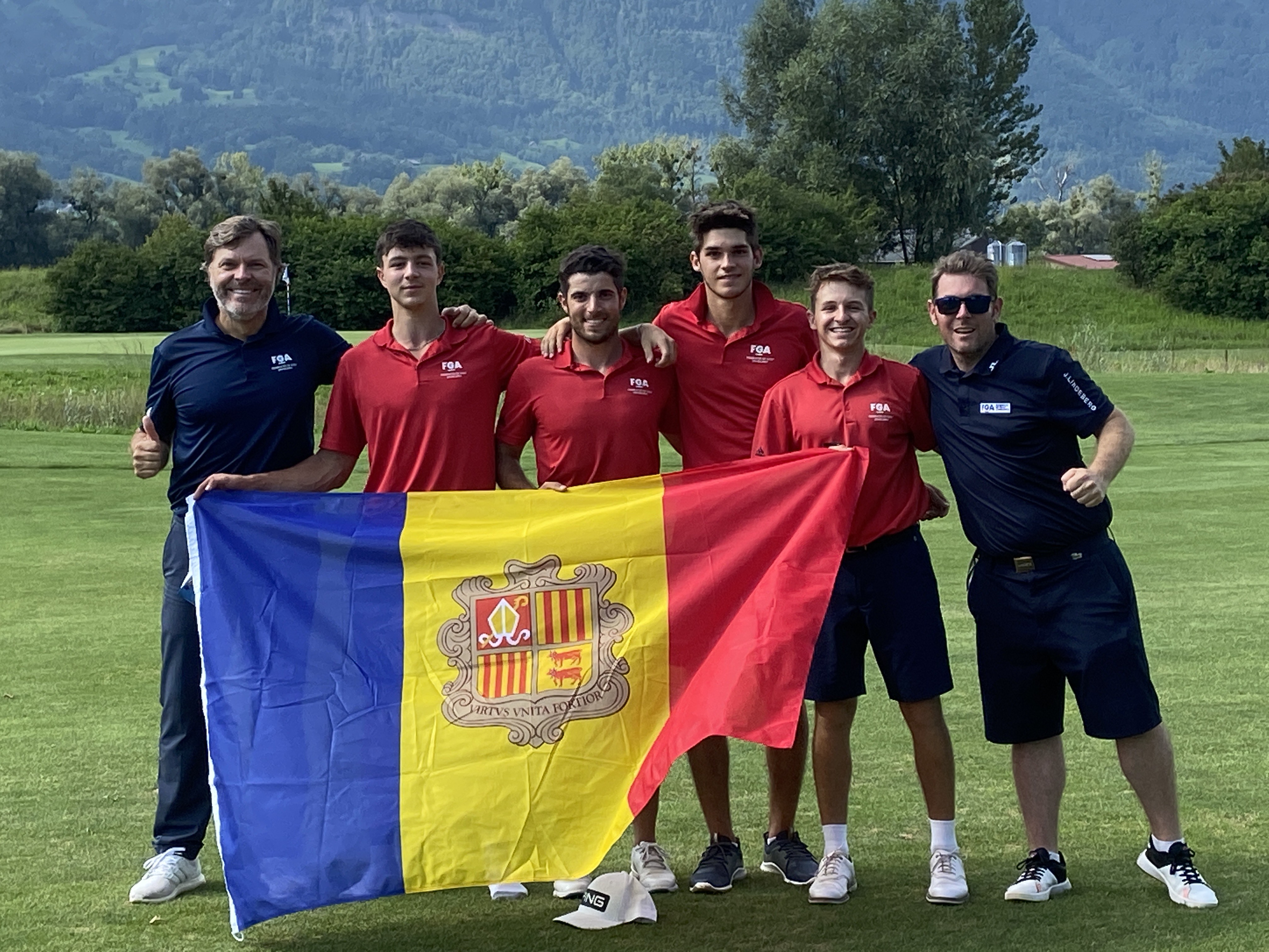 Andorra aconsegueix un històric tercer lloc al Campionat d'Europa Shield Division per equips