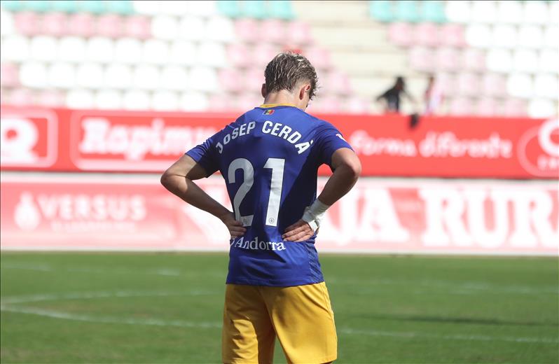 El FC Andorra ha caigut per 2 gols a 0 aquesta tarda de dissabte 