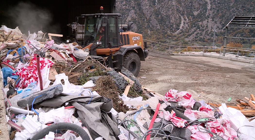 Andorra genera un 3,2% més de residus 