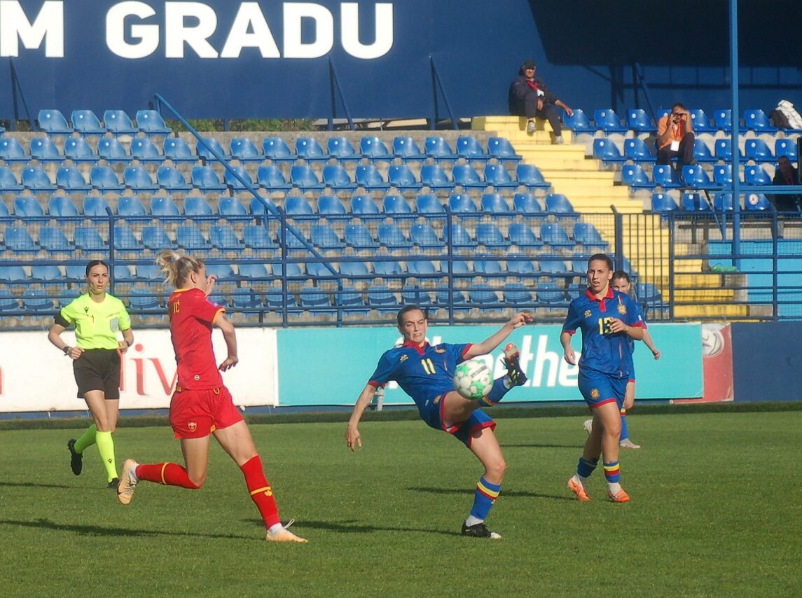 Andorra paga cara la segona meitat contra Montenegro (6-1)