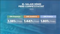 Andorra perd competitivitat salarial