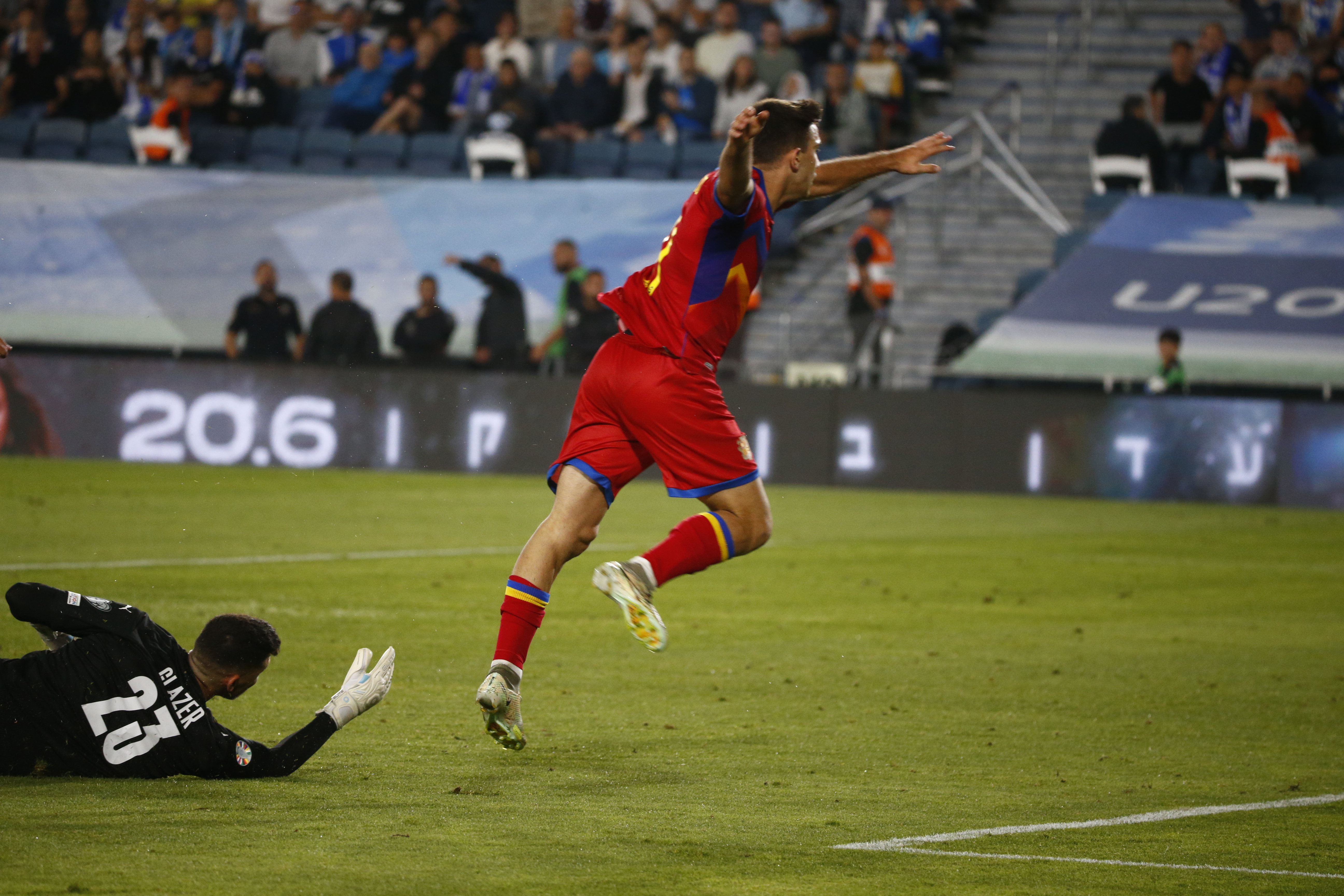 Andorra perd per la mínima a Israel (2-1)