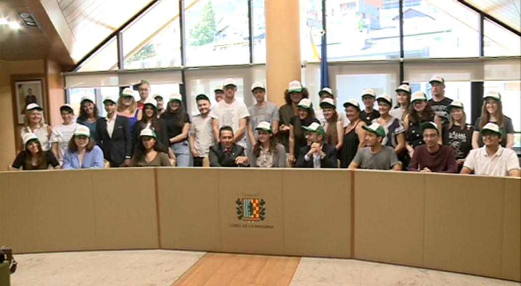 Andorra rep els 31 estudiants del 18è Campus universitari de la llengua catalana