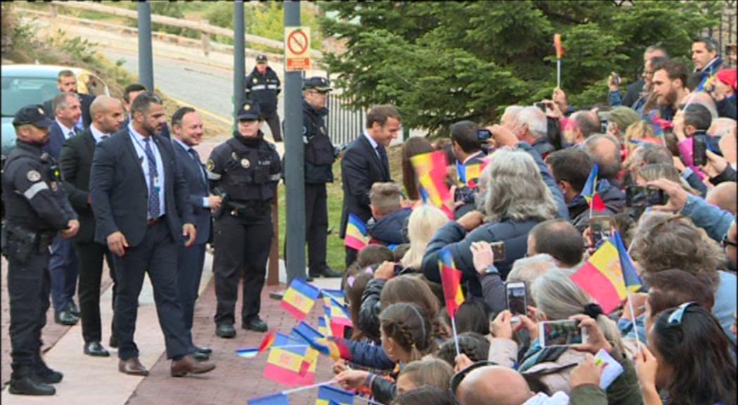 Andorra rep Macron en una jornada intensa i plena de curiositats