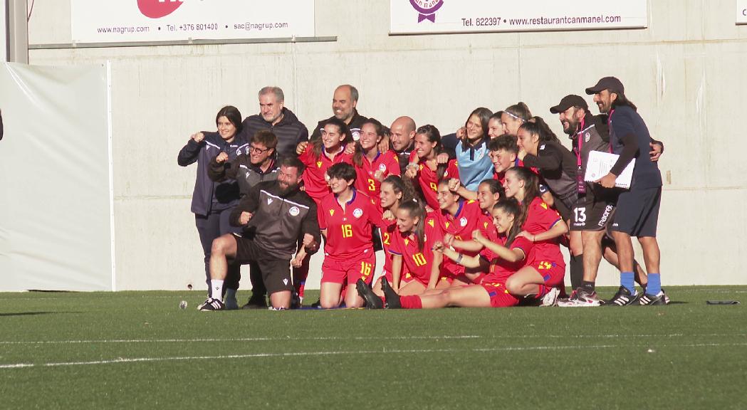 Andorra tanca el Preeuropeu sub-19 amb un triomf contra Moldàvia (1-0)