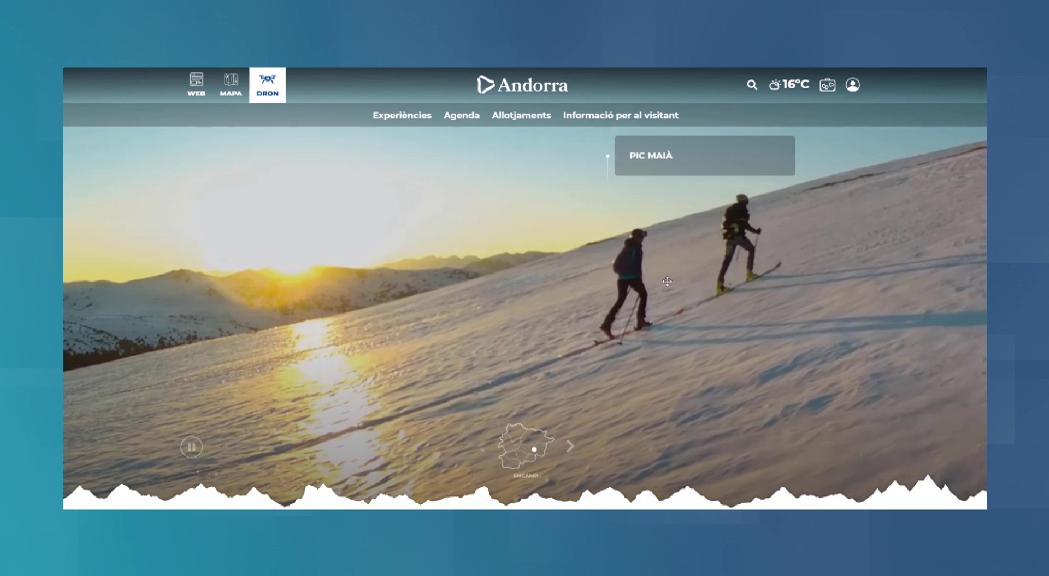 Andorra Turisme presenta un web més immersiu