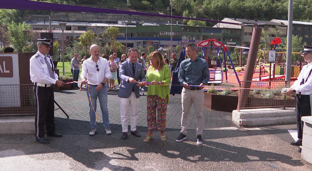 Andorra la Vella inaugura el parc fluvial de 2.500 metres quadrats a Santa Coloma