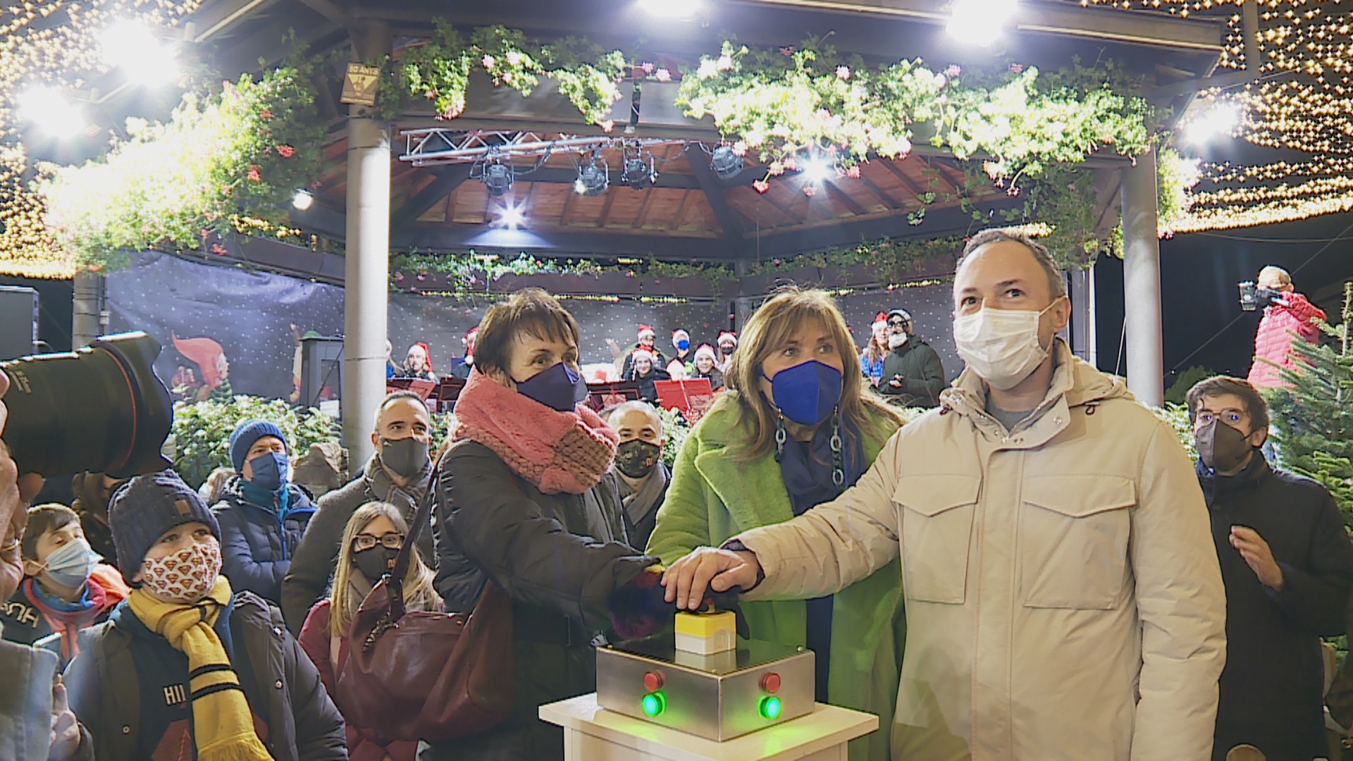 Andorra la Vella inaugura el Poblet de Nadal enmig d'un escenari marcat de nou per la Covid-19 