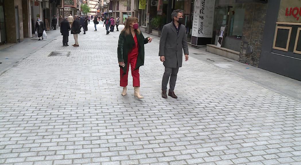 Andorra la Vella inaugurarà la reconversió del carrer Callaueta en un espai per a vianants a finals de mes amb una festa