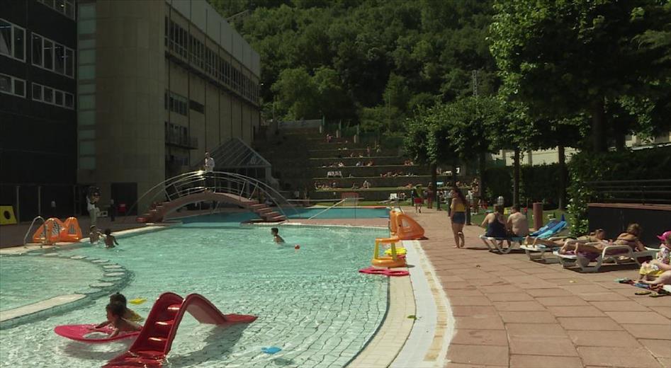 Andorra la Vella vol construir un tobogan aquàtic a la piscina ex