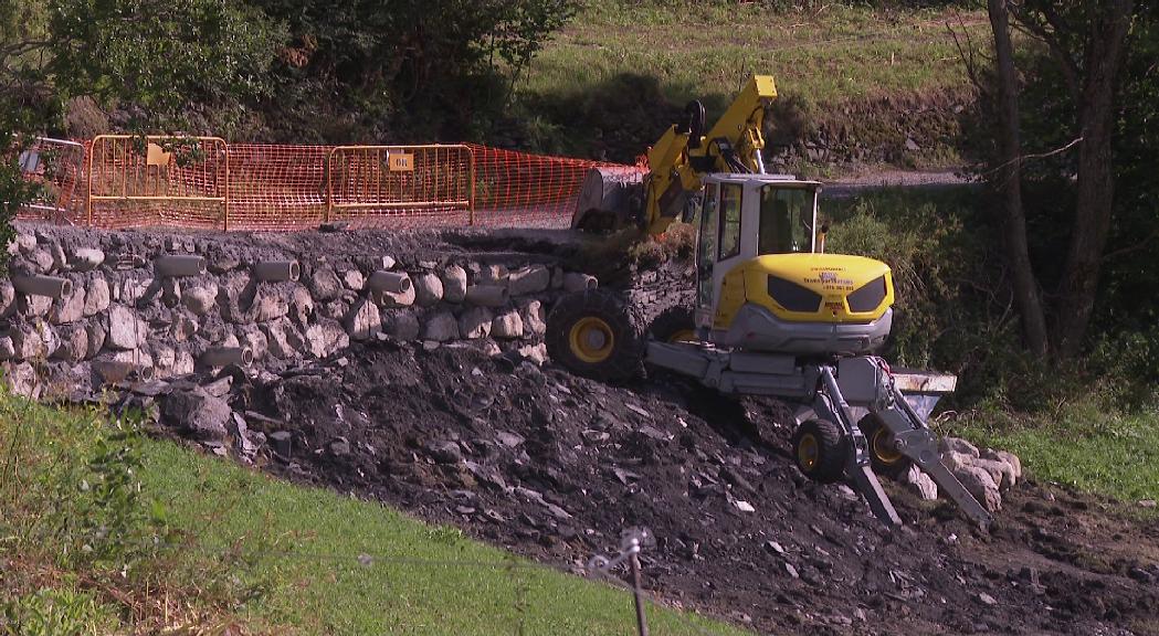 Apapma denuncia que les obres en carreteres d'Ordino "estan destruint murs de pedra seca"