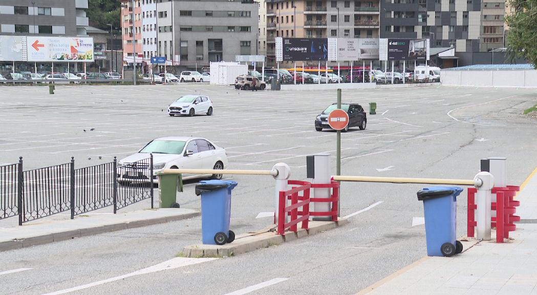 L'aparcament del Parc Central queda orfe per la Fira