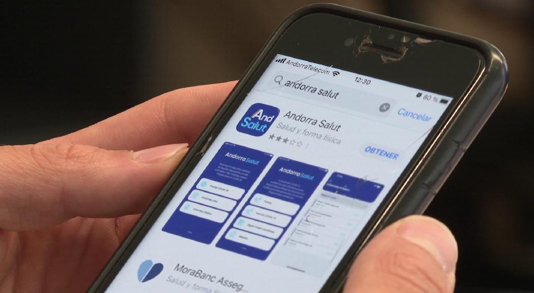 L'app AndorraSalut registra més de 14.000 descàrregues 