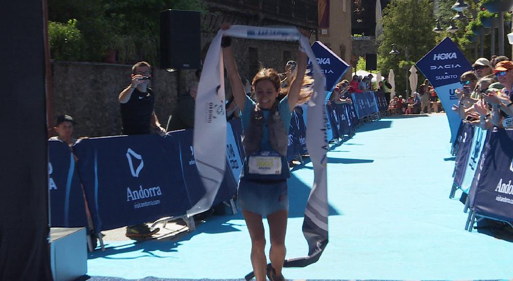 Ariadna Fenés, protagonista a la Trail 100 en guanyar la prova de 21 quilòmetres