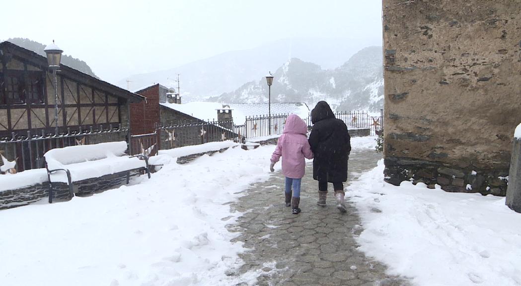  Arriba la primera gran nevada a Ordino